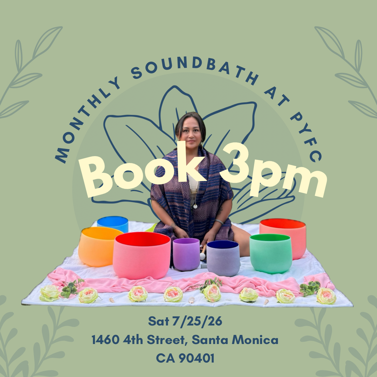 Soundbath at PYFC Saturday July 25th 3pm (afternoon sesh)