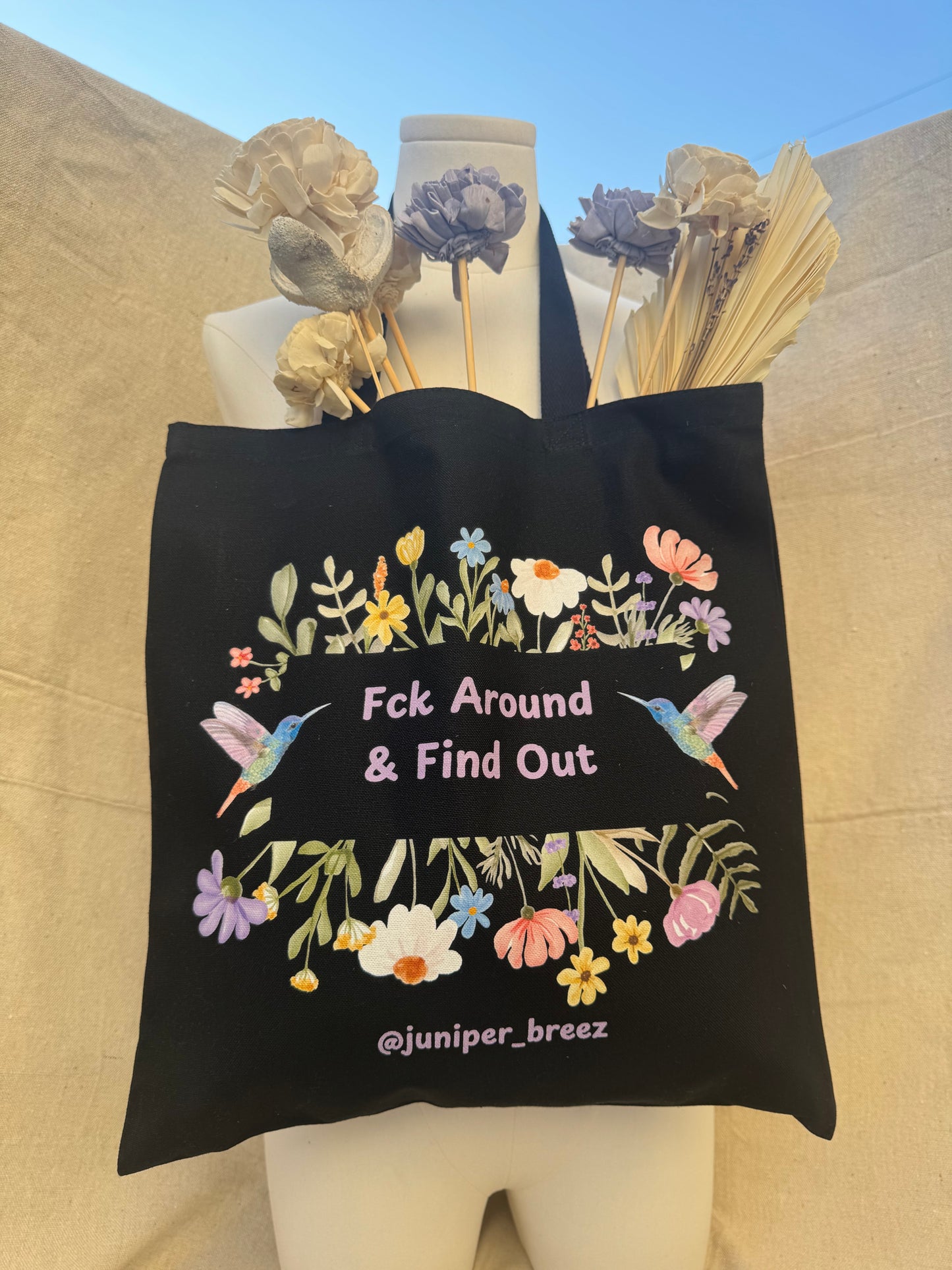 "FAFO" totebag
