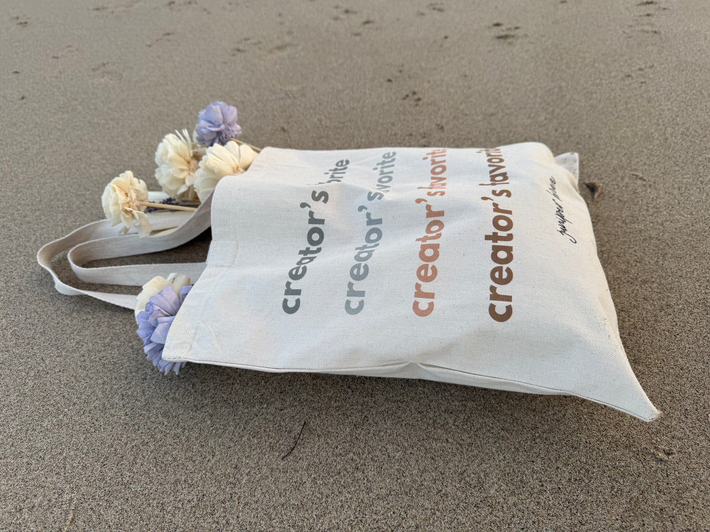 "creator's favorite" totebag