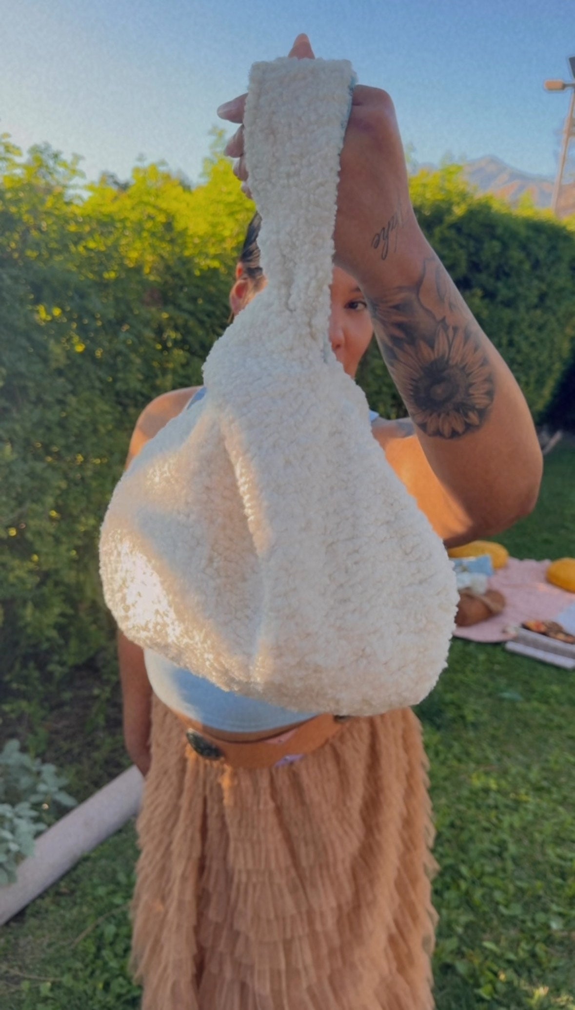"Dibé Yázhí" Little Sheep Knotbag