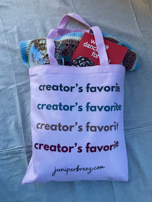 "creator's favorite" totebag (Rosita)